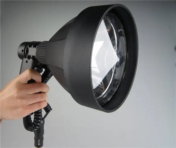 CSNDICE LED Searchlight Rechargeable Portable Handheld Spotlight Camping 