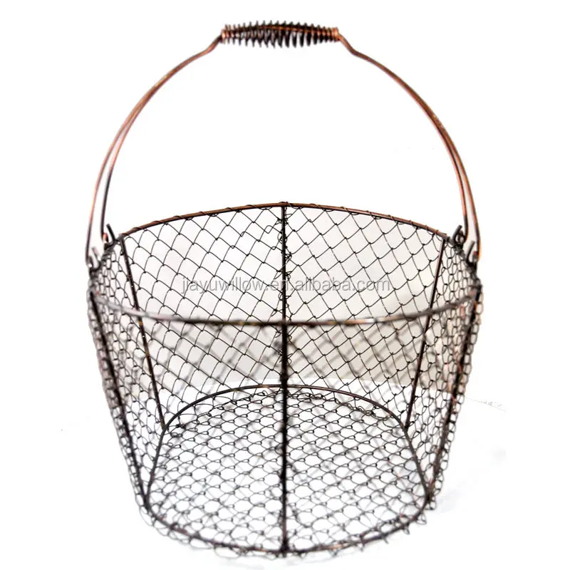 Wire Mesh Basket Wire Egg Basket Wholesale Stainless Steel Wire Mesh