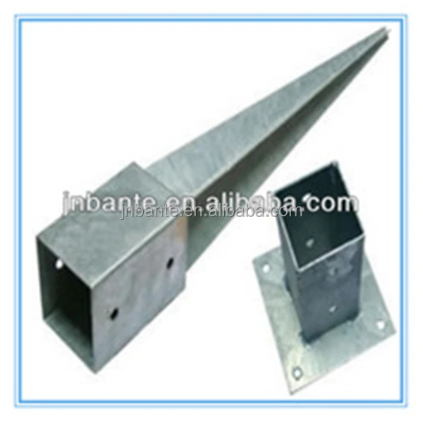 Base Steel Post Anchor Buy Sign Post Sleeves,Fence Post Sleeve