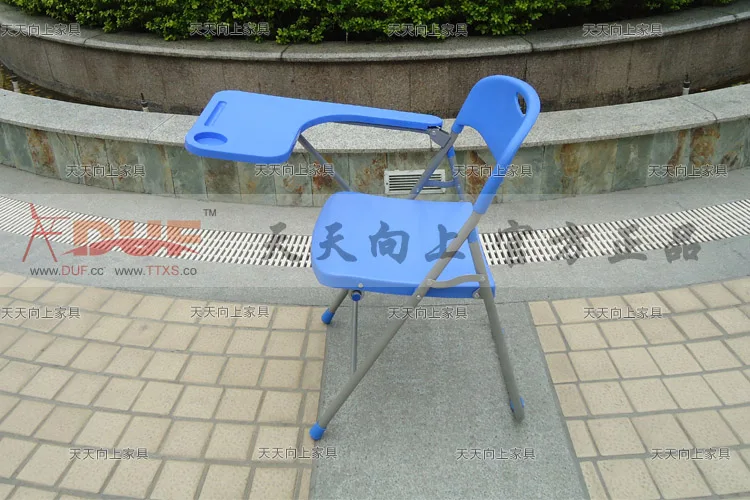 New folding Writing Chair of Student Big Tablet Arm Chair College Wholesale Price with Free Shipment (50 chairs)to Thailand