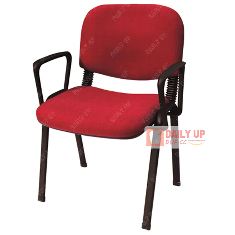 Office Upholstered Chair Student Chair with Armrest Conference Auditorium Chair