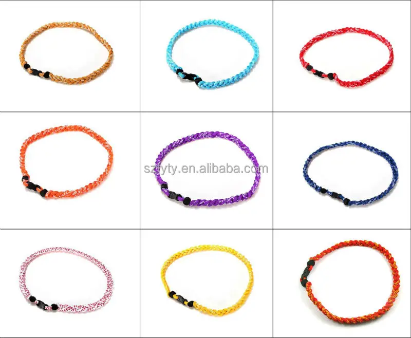 Titanium Sport Baseball / Softball 3 Rope Braid Necklace Buy Titanium Sport Baseball