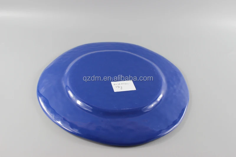 Rustic Melamine Dinner Plate Unbreakble Dish