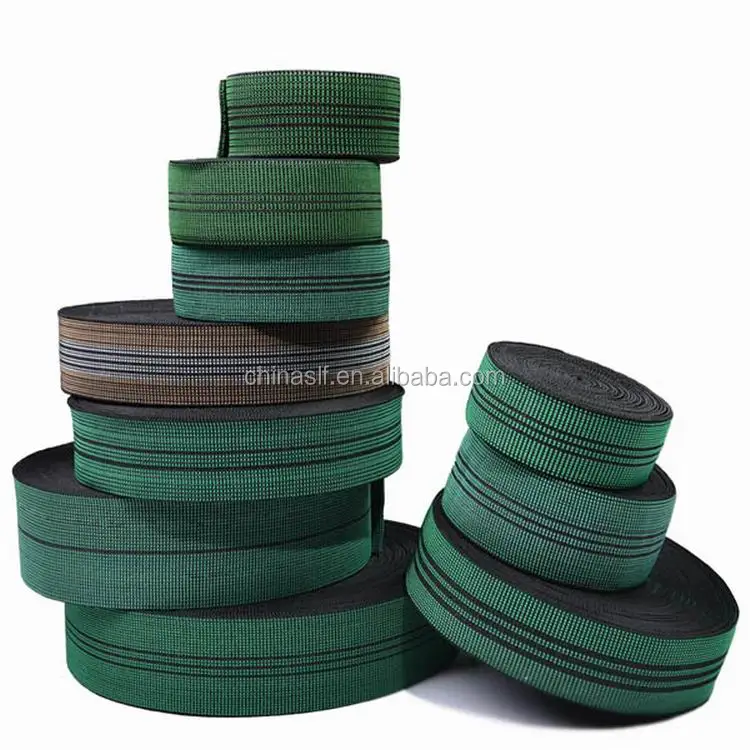 Green Black Color Sofa Elastic Furniture Strap Elastic Band 4.5cm Buy