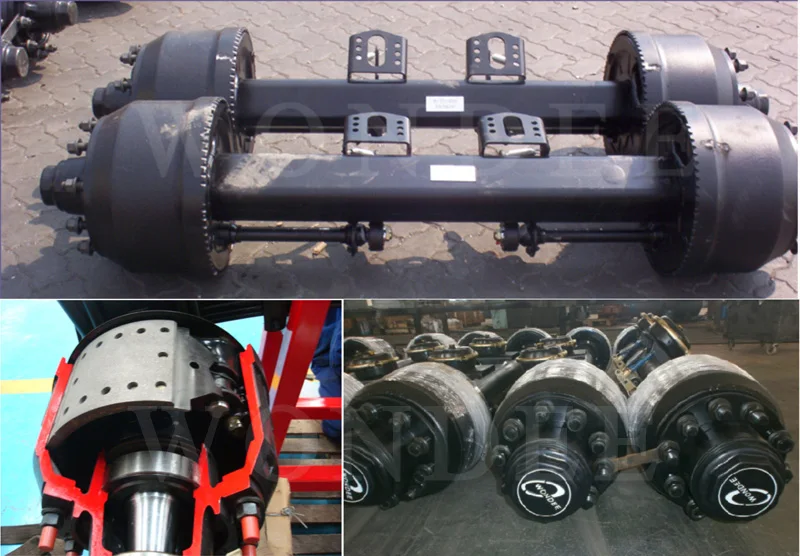 China Fuwa 10 Bolt Wheel Hub Semi Trailer Axle For Sale Buy 10 Bolt