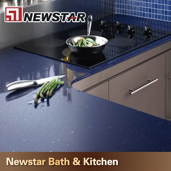 Blue Mirro Starlight Quartz Countertop Buy Starlight Quartz