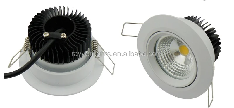 7W COB LED circular downlight Dimmable Led Downlight
