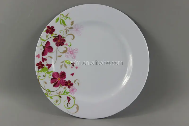 9"Melamine dinner plate , 30% Melamine Dishes