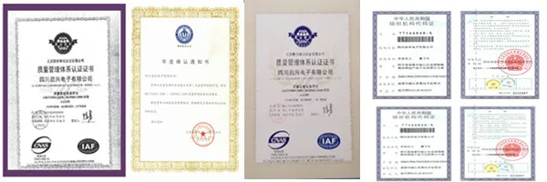 Certification 
