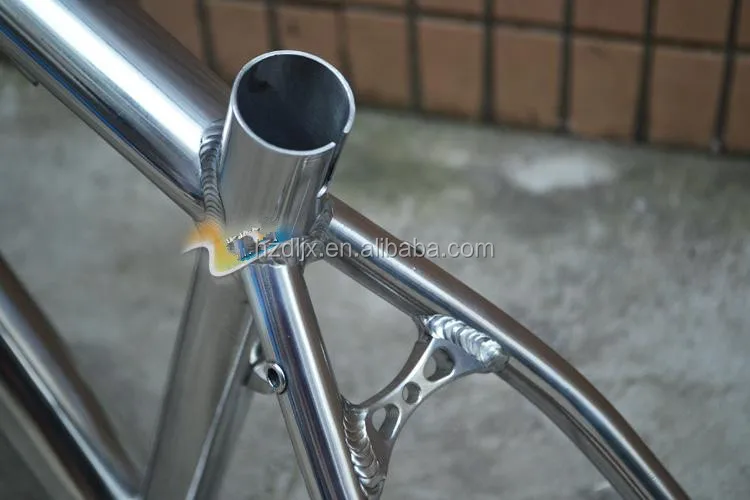 sanding aluminum bike frame