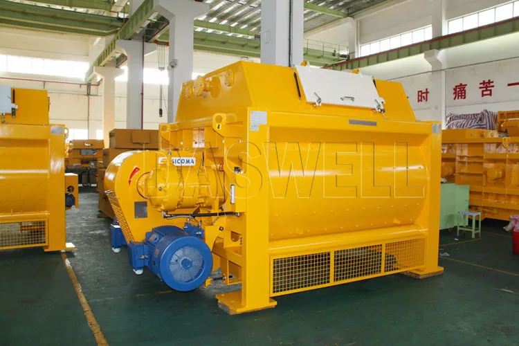 高品质畅销 1 码 sicoma 双轴混凝土搅拌机价格