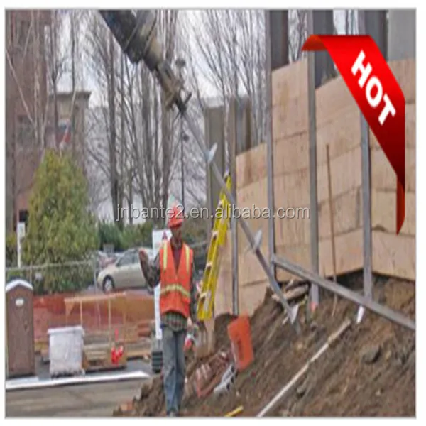 Helical Tie Back used to Sturdy the wall