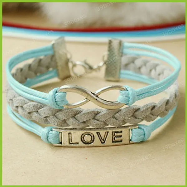 Whole Diy Infinity Bracelet Handmade Eternal Love Whole Diy Infinity Bracelet Handmade Eternal Love