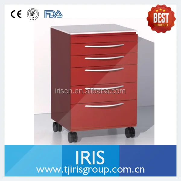 Dental Mobile Trolley Cabinet With Many Colors For Dental Office