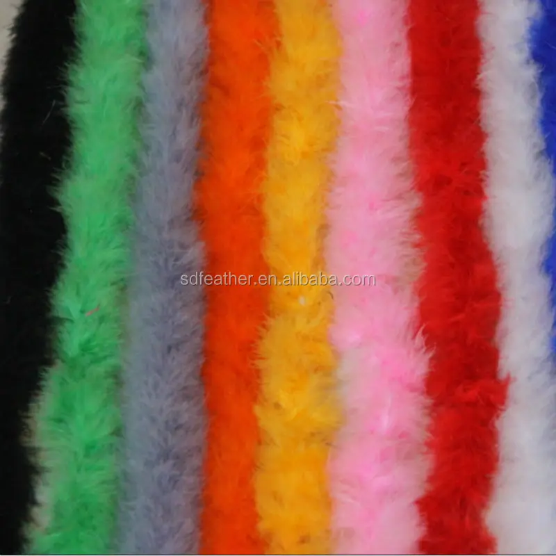 Cheap Flats Turkey Feather Boa Scarf For Clothing Decoration Buy