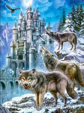 Wolf Animal 3d Effect Wallpaper For Home Decoration - Buy 3d Effect  Wallpaper,3d Wallpaper For Home Decoration,3d Wallpaper Product on  
