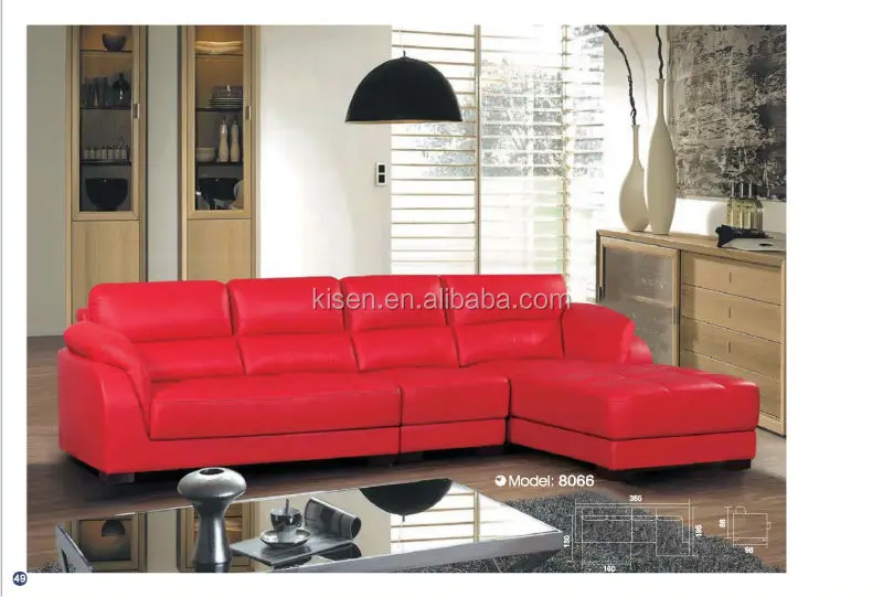 Sala De Estar De Rojo De Sofá Conjunto Muebles Diseños Divani - Buy Divani Muebles Product on Alibaba.com
