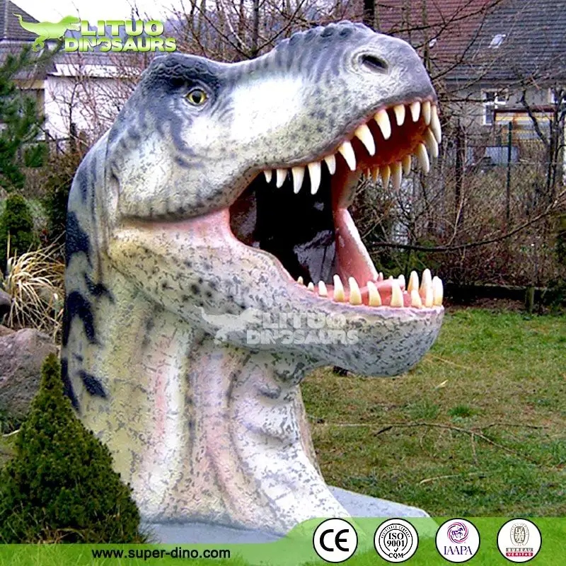 Simulation Fun Dinosaur Trex Head Sculpture Hot For Sale Buy Head