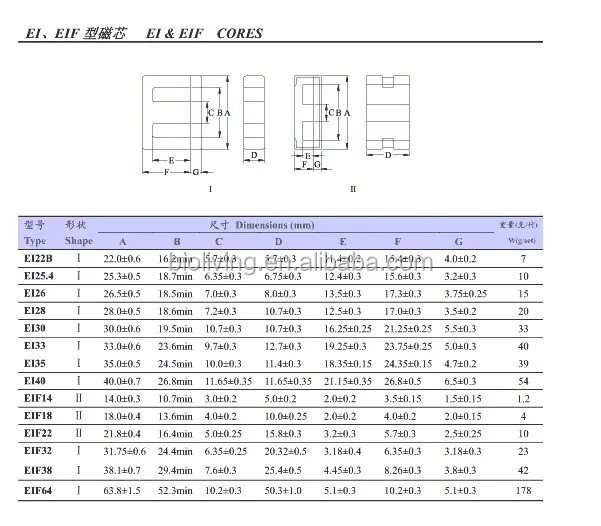 High Permeability Ee Ferrite Core Buy High