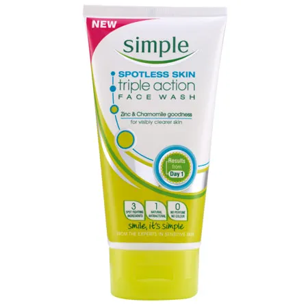 simple aloe vera face wash