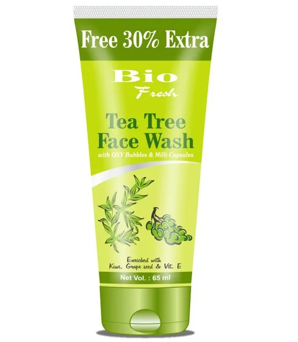 green tea tree face wash
