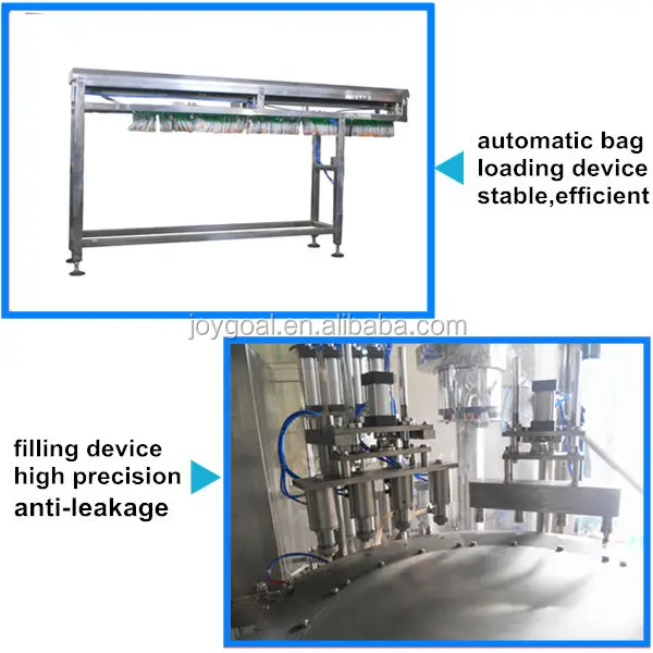 Automatic Spout Pouch Filling and Capping Machine