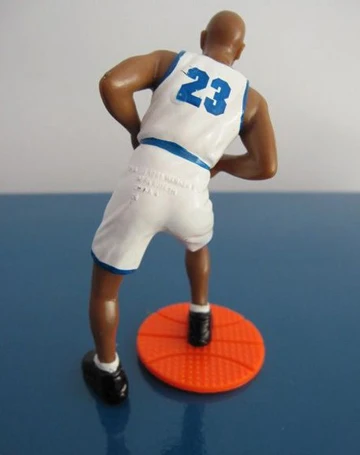 Basketball Player Plastic Figure Plastic Miniature Basketball Star ...