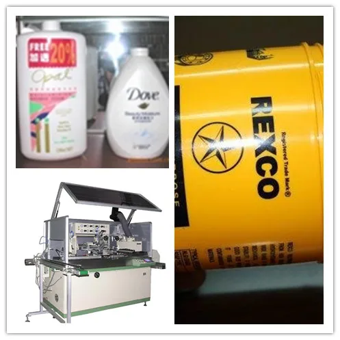 Auto silk screen printing machinery for bottle