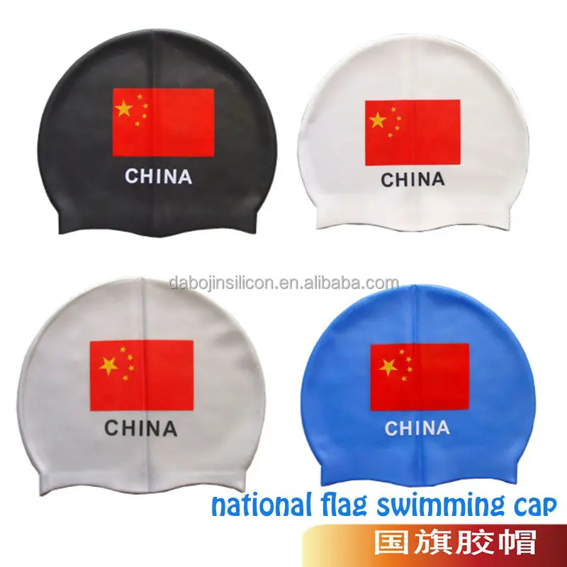 National Flag Swim Caps,Canada Flag Swim Cap Buy National Flag Swim