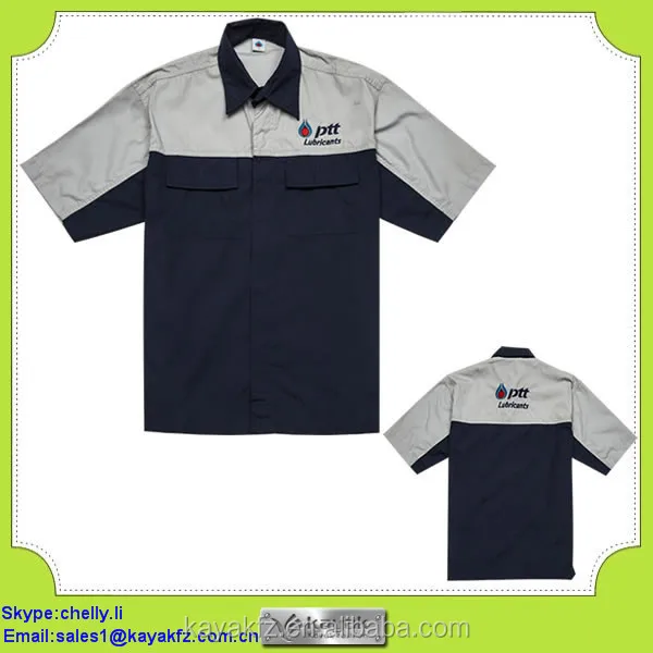 Cotton Reflective Work Uniforms For Electrical Department Workers - Buy ...