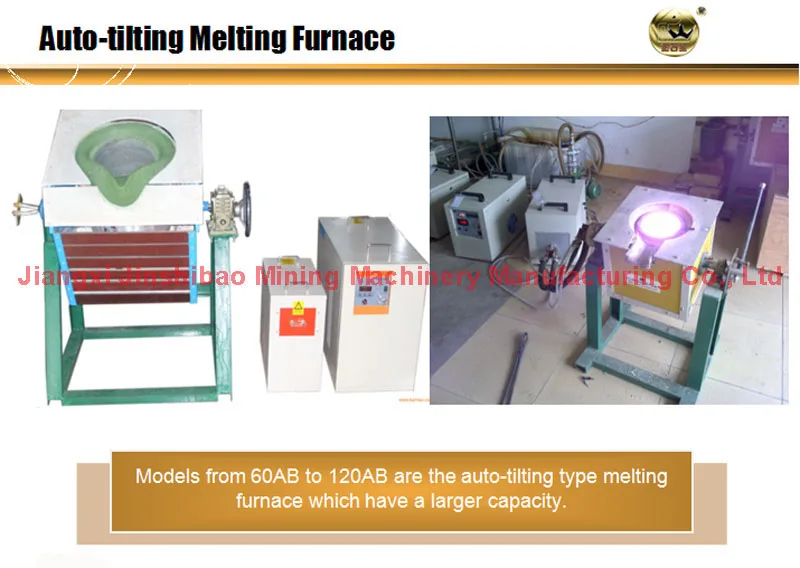Induction Melting Furnace Small Gold Refining Machine