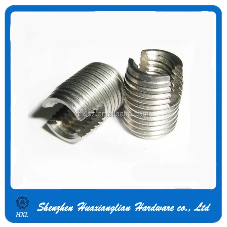 Stainless Steel Self Tapping Threaded Inserts For Plastics Buy