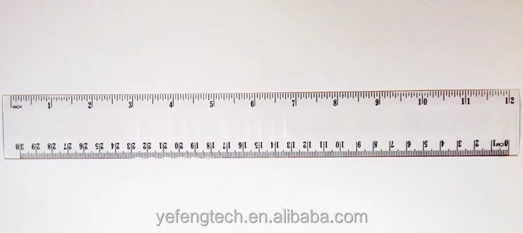 18 cm ruler