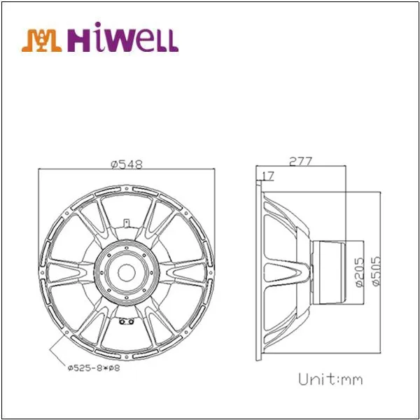 diameter speaker 6 inch