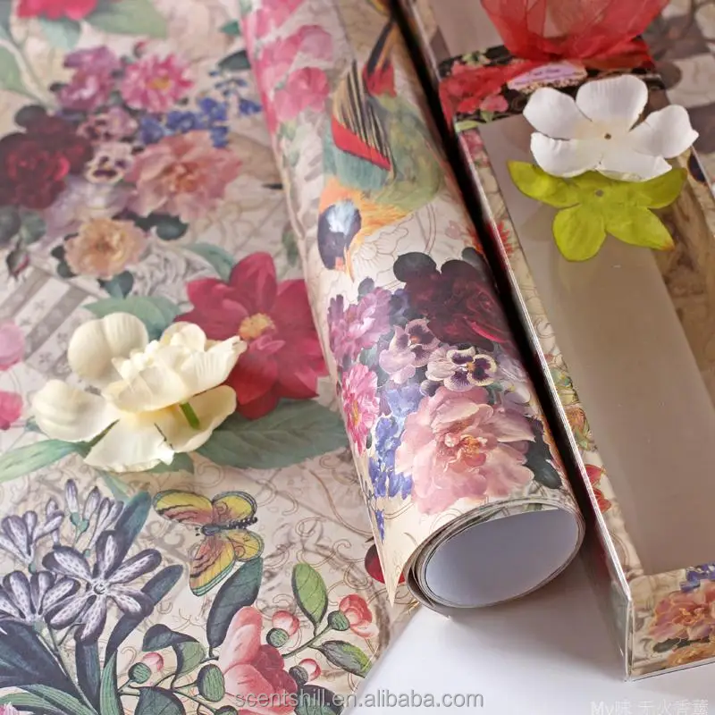 Popular Hot Sale Fancy Flower Printing European Scented Wardrobe Closet