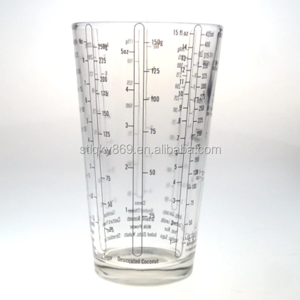 Hot Selling 480ml Drinking Glass Cup Factory Drinking Cup Measurement