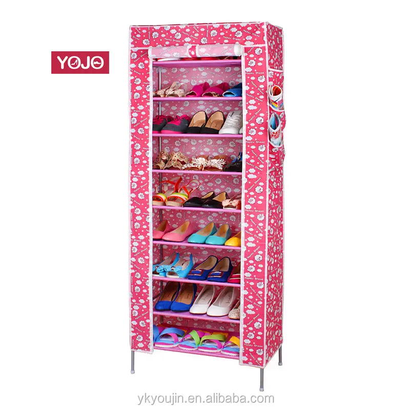 Plastic Shoe Racks With Cover Buy Plastic Shelf Display Racks Shoes Display Rack Modern Display Racks Product On Alibaba Com