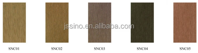 wood plastic composite decorative panel for garden shed