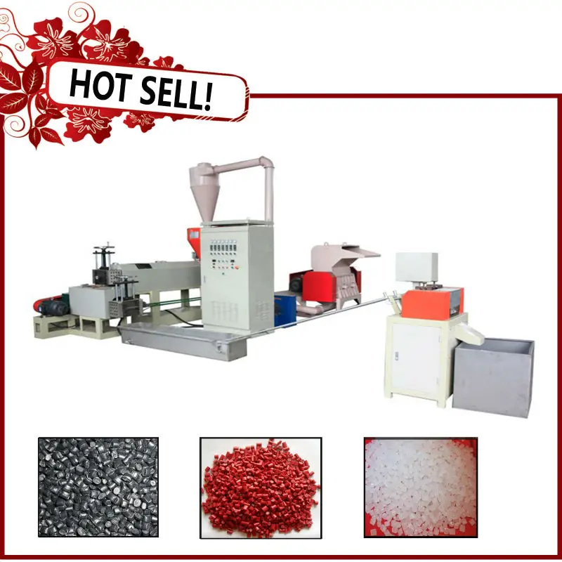 Ps Foam Plastic Granules Making Machine Waste Recycling Granulating Production Line Buy