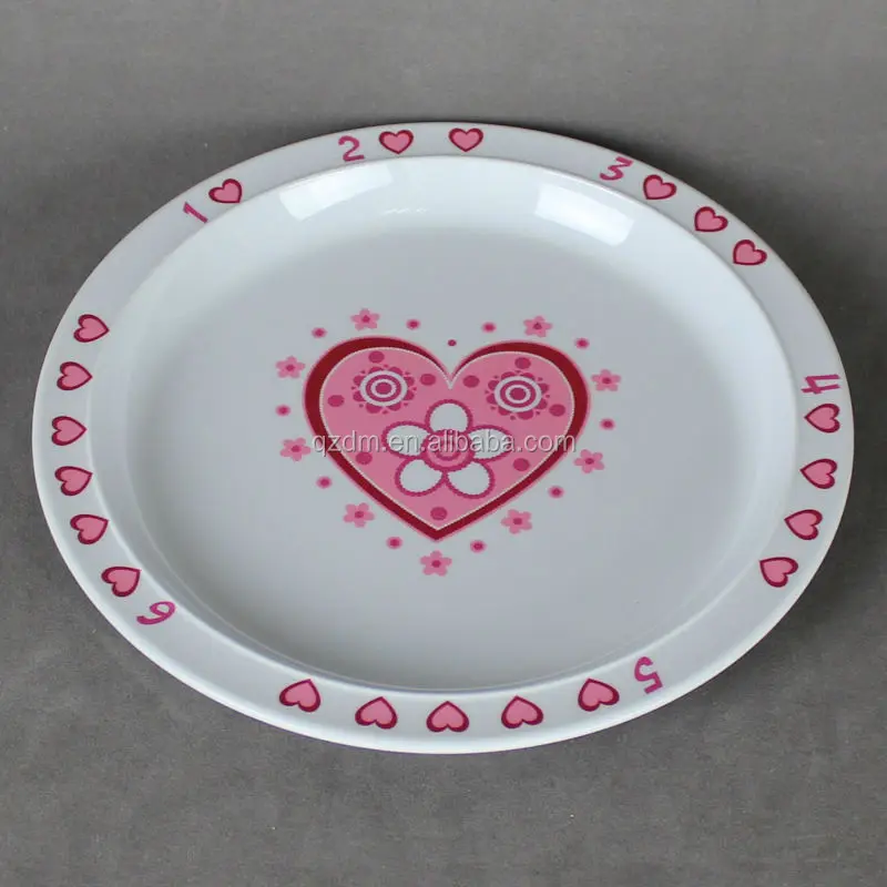 New arrival fruit plates Plastic kid plates