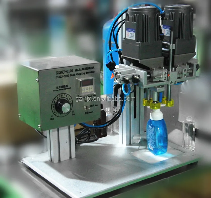 Semi Automatic Pump Capping Machine,Bottle Cap Machine For Sprayer Cap