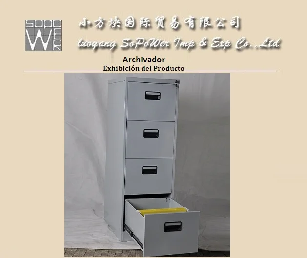 Archivador De Metal De 4 Gavetas Precio - Buy Archivador De Metal De 4