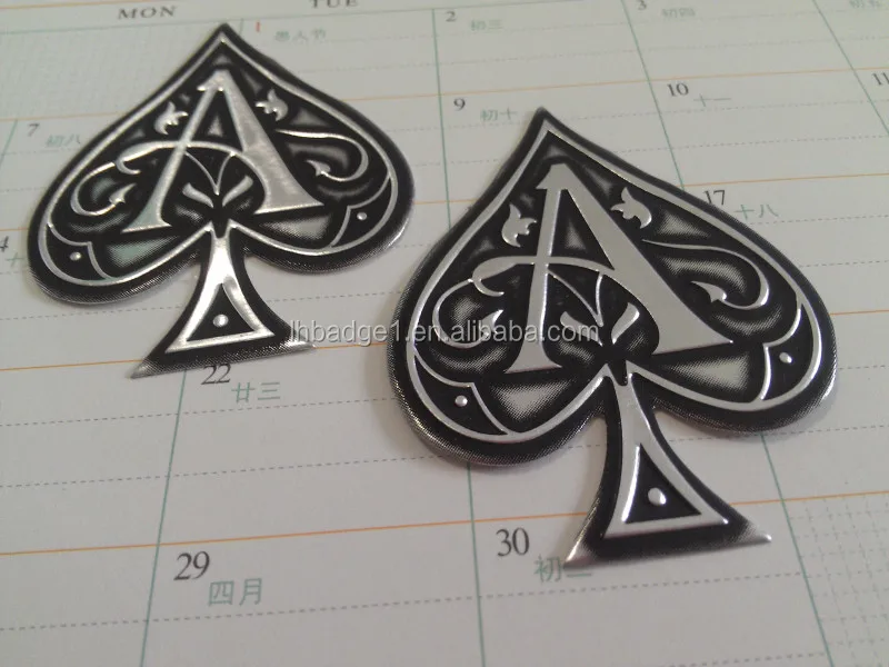 Ace Of Spade Bottle Labels With Printing Logo - Buy Bottle Label,Wine