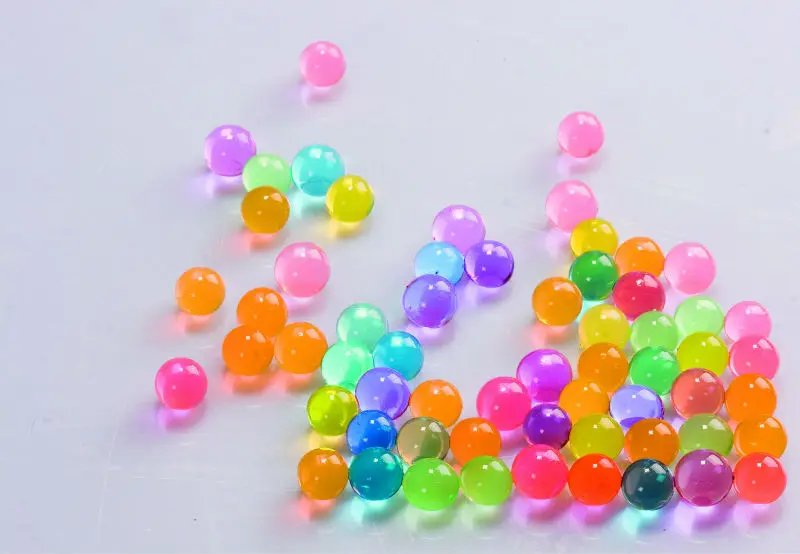 Eco-friendly Demi Various Color Growing Decorative Gel Balls Water Beads For Air Freshener