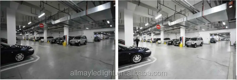 Microwave motion sensor led T8 Tube light 18w underground parking lot lighting G13