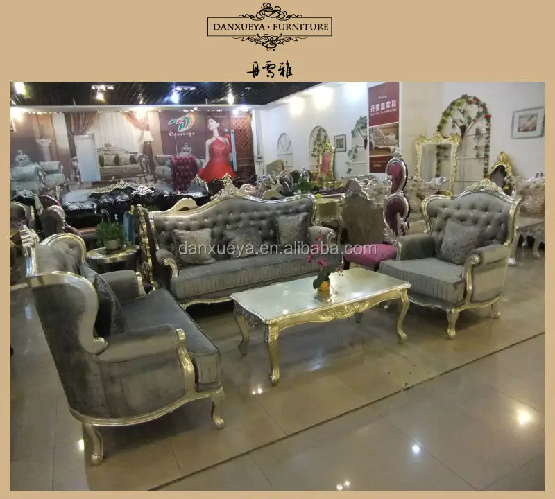 Wooden design luxury furniture factory price sofa sala set, view ...