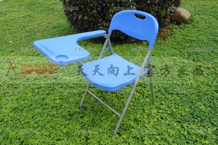 New folding Writing Chair of Student Big Tablet Arm Chair College Wholesale Price with Free Shipment (50 chairs)to Thailand