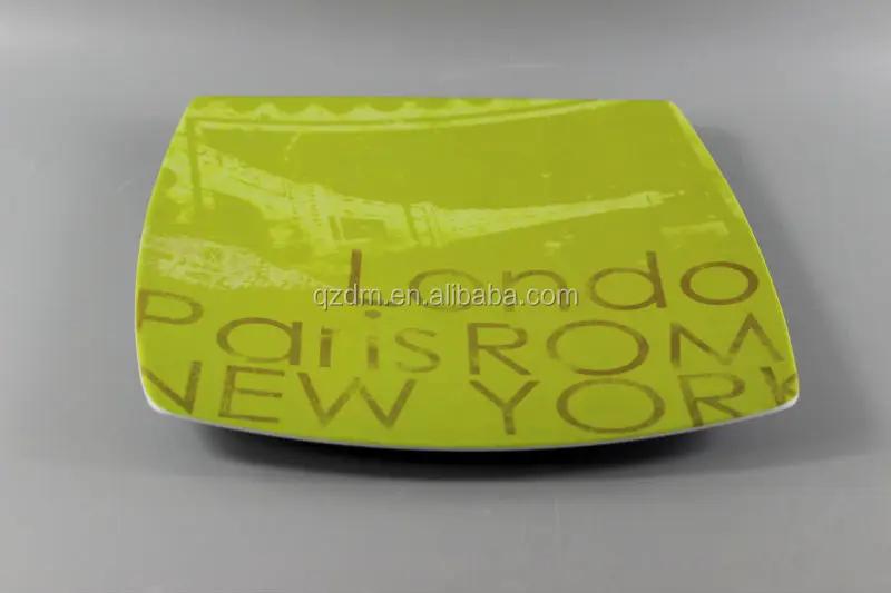 Melamine Square plate , Melamine Dessert dish