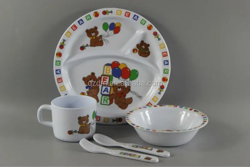 Melamine Tableware Set For Kids