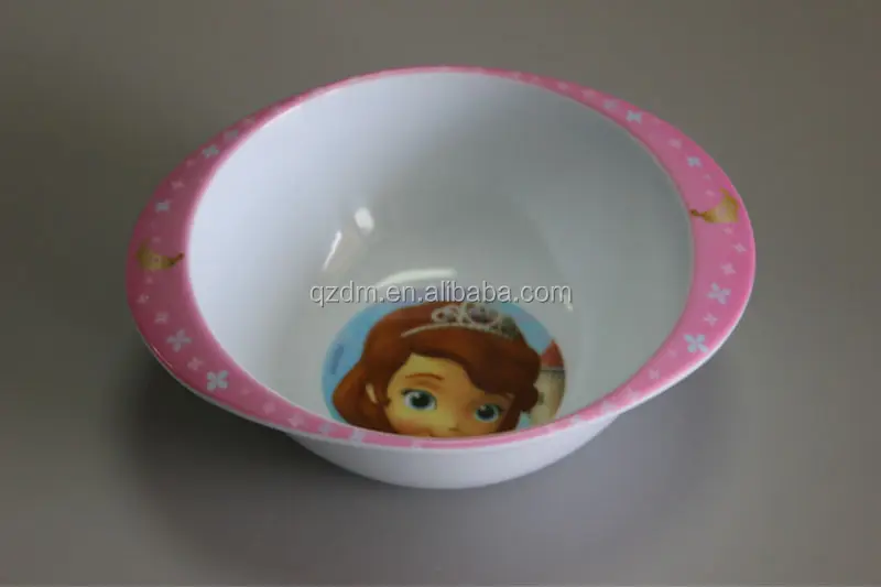 Melamine Dinner Bowl With Handles For Kids